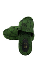 GUCCI 7 green and black SHOES