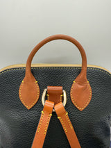 Dooney & Bourke black and tan Handbag
