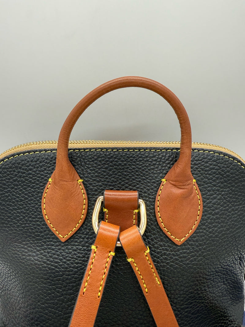 Dooney & Bourke black and tan Handbag