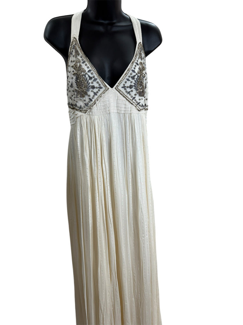 ranna gill Size M Cream Dress