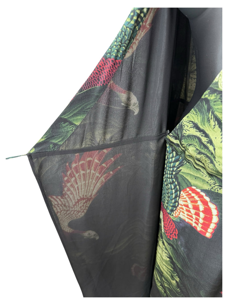 all saints Size M BLACK & GREEN Kimono