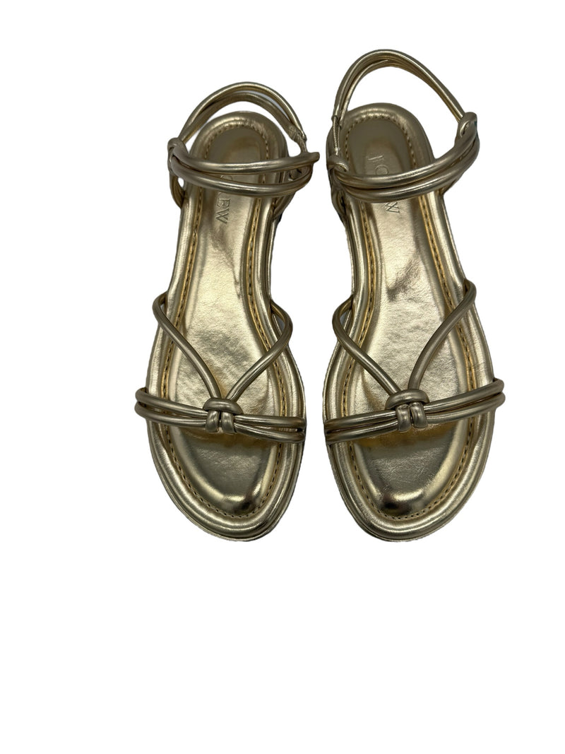 j crew 9 Gold SHOES