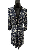 EDME &ESYLLTE Size 6 navy & white Dress