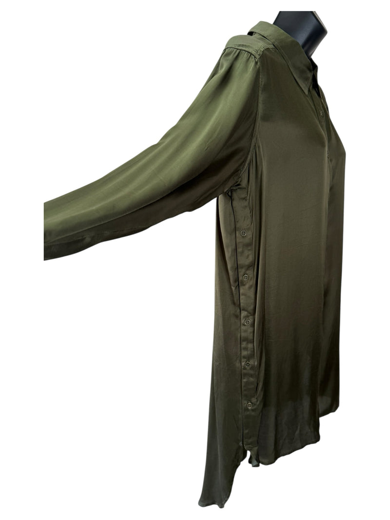 Nicholas K Women Size M Olive Dresses