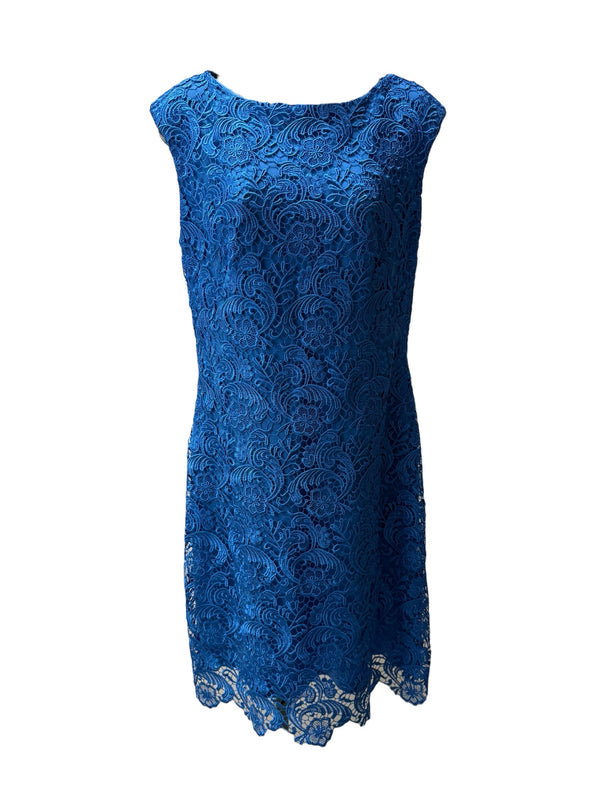 ralph lauren Size 8 Blue Dress