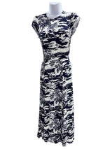 reformation Women Size S navy & white Dresses