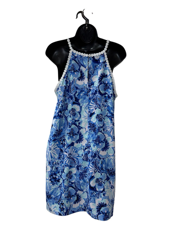 Lilly Pulitzer Size 10 blue and white Dress