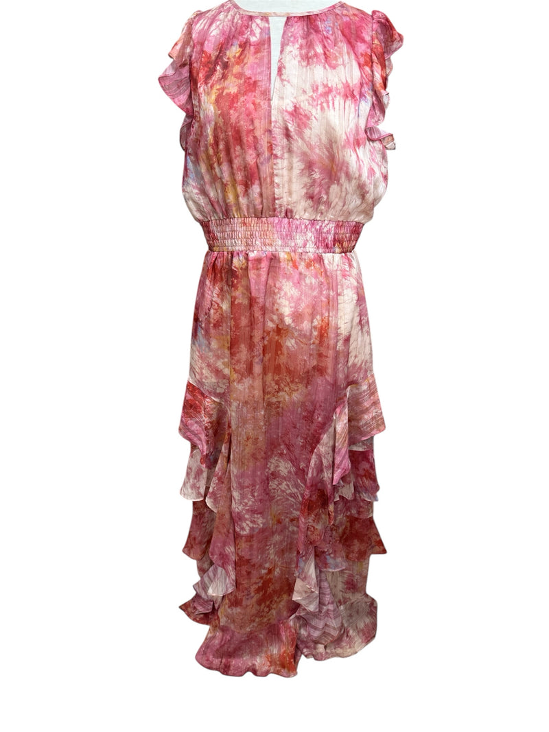 Rachel Size 12 pink and orange Dress