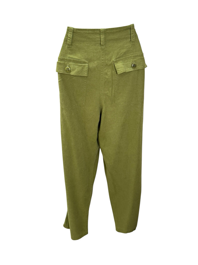 TRINA TURK Size 0 olive green Pants
