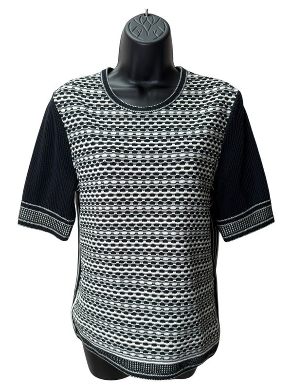 TORY BURCH Size M Black TOPS