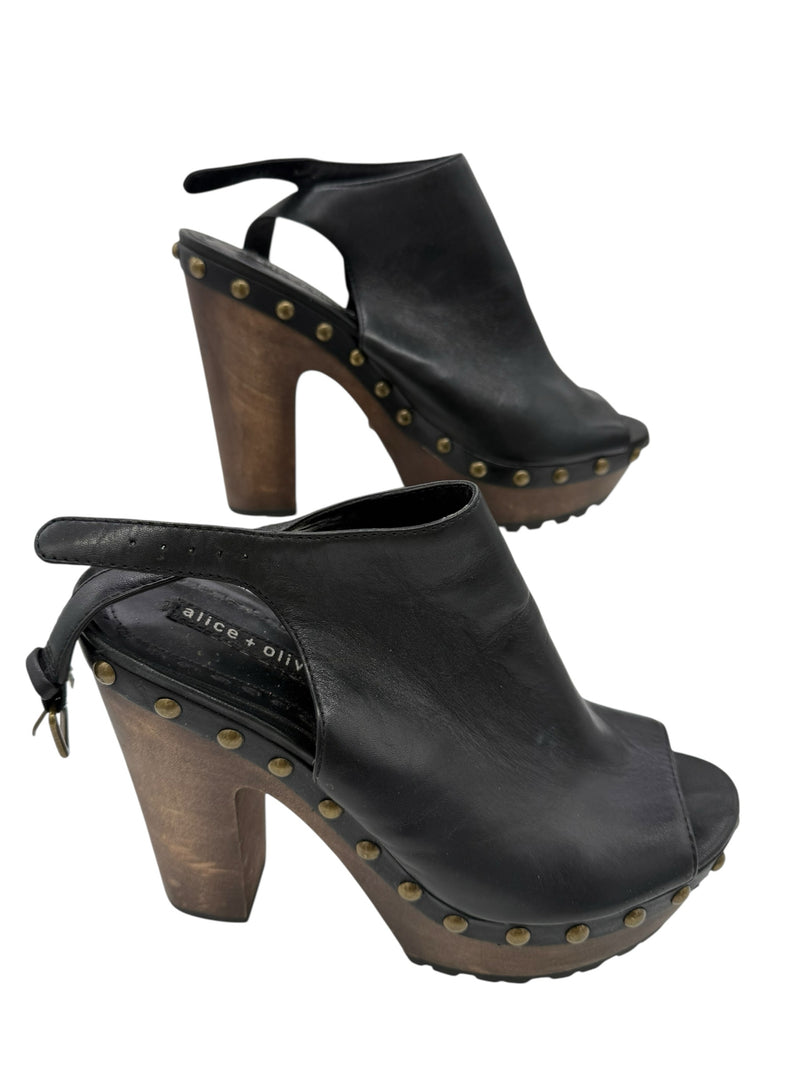 ALICE AND OLIVIA 8 Black SHOES