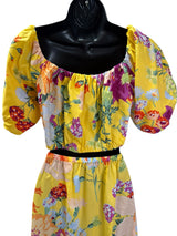h & m Size M floral TOPS