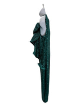Badgley Mischka Size 8 Green Dress