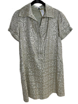 Diane Von Furstenberg Size 2 Gold Dress