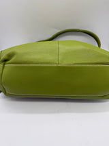 VERA PELLE Green Handbag