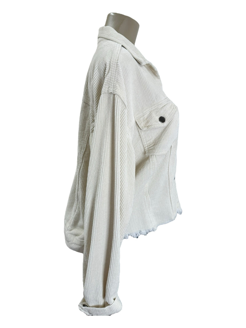 pol Size M Creme Jacket