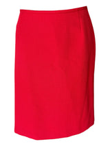 TAHARI Size 6 Red Skirt