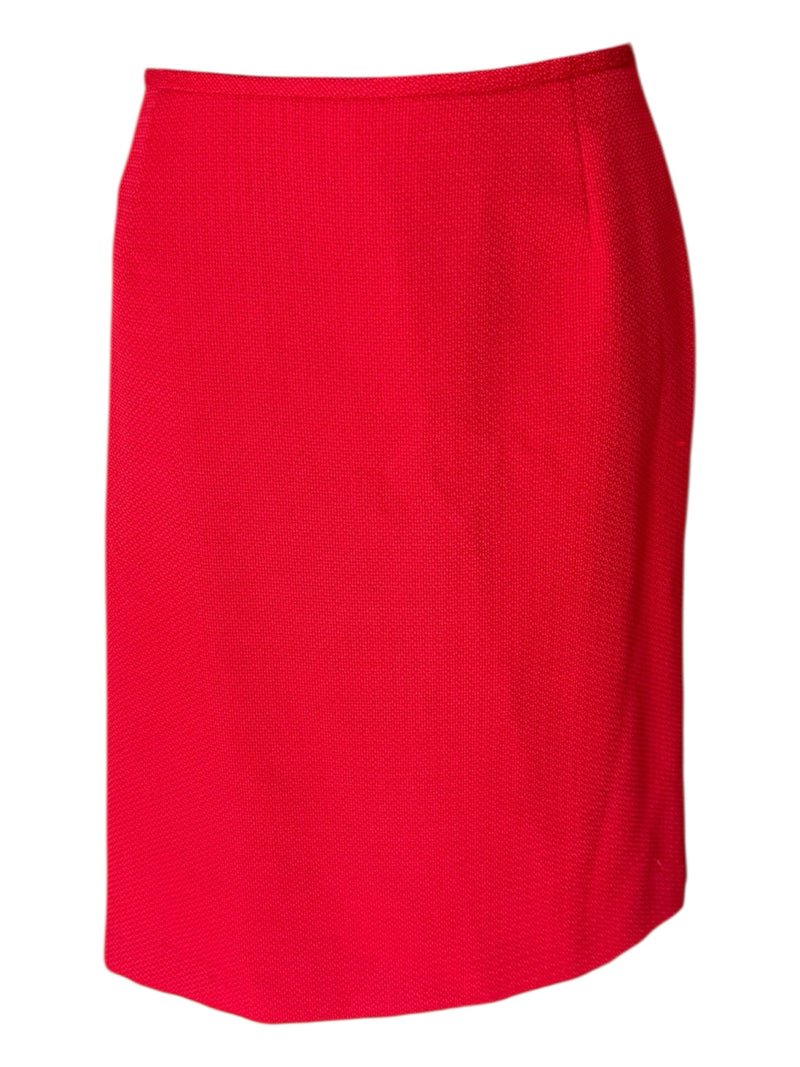 TAHARI Size 6 Red Skirt