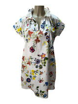 Never A Wallflower Size S white floral Dress