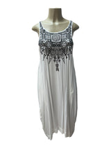 Biya Size S white and brown Dress