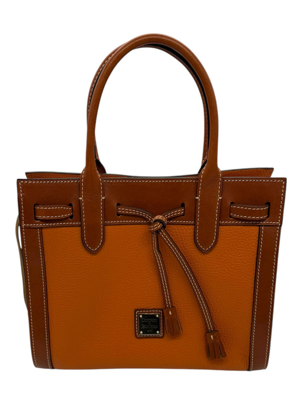 Dooney & Bourke orange and brown Handbag