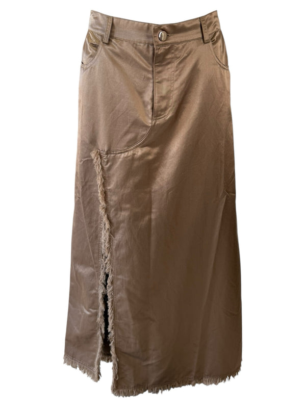CYNTHIA ROWLEY Women Size 8 Tan Skirts