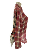 ARATTASILENTJOURNEY Size S red multi TOPS