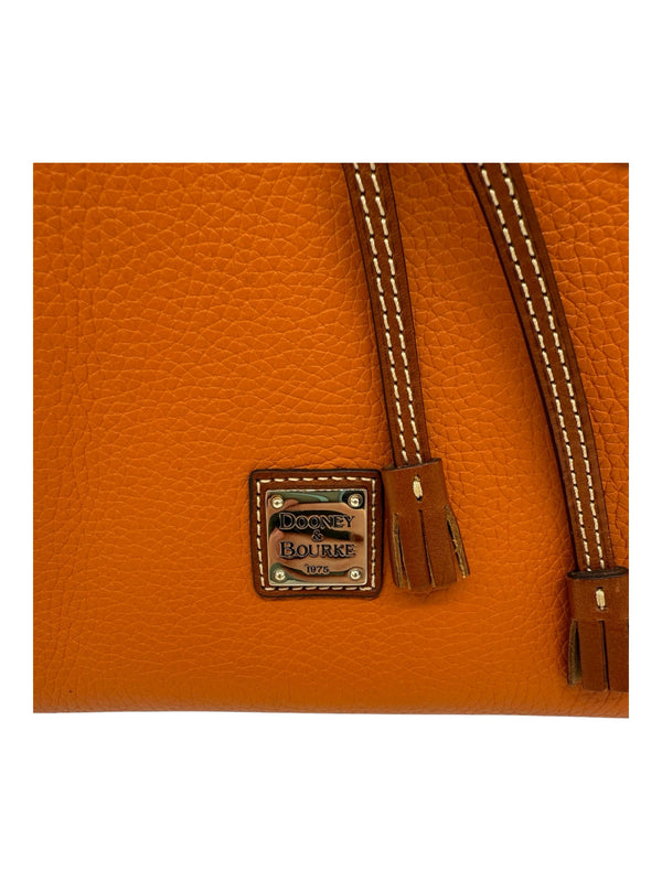 Dooney & Bourke orange and brown Handbag