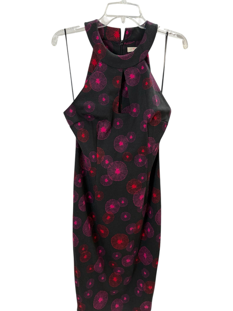 TRINA TURK Size 6 black and purple Dress