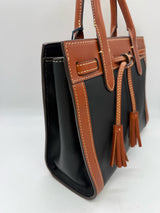 dooney and bourke black and tan Handbag