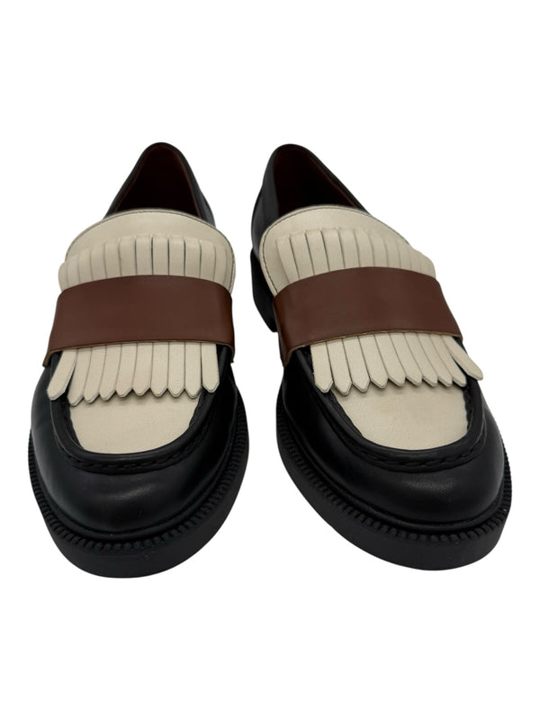 marc fisher 8.5 black and cream SHOES