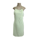 J MCLAUGHLIN Size M GREEN AND WHITE Dress