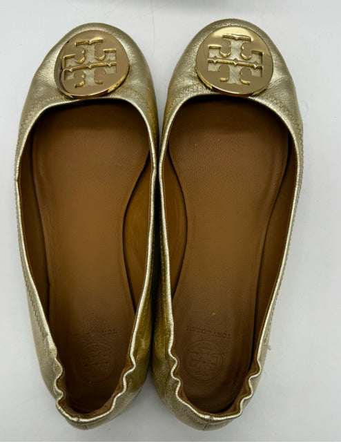 TORY BURCH 7 Gold SHOES