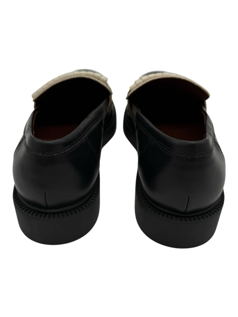marc fisher 8.5 black and cream SHOES