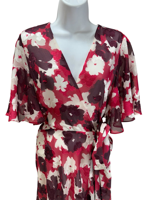 Tanya Taylor Size 8 red and purple Dress
