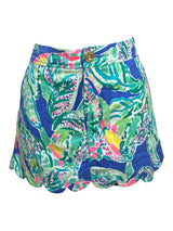 lilly publitizer Women Size 2 green and blue multi Skirts