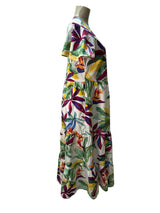 chicos Size 6 white floral Dress