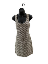 Tori Burch Size 6 brown & white Dress