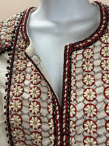 Veronica Beard Size S red and white Jacket