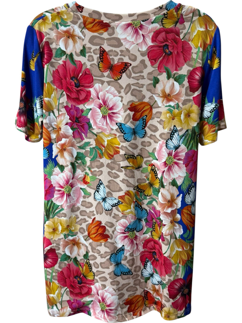 johnny was Size S Multi-print TOPS