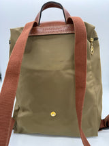 LONGCHAMP olive green Handbag