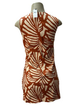 banana republic Size XS rust and cream Dress