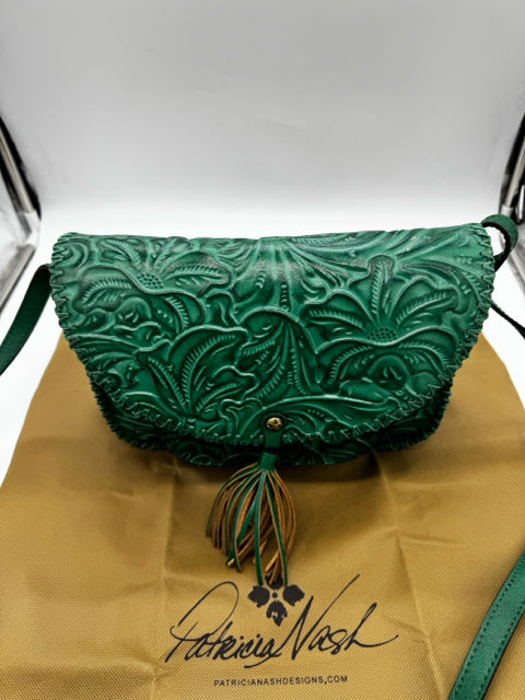 PATRICIA NASH Green Handbag