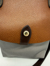 Dooney & Bourke gray and tan Handbag