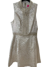 Lilly Pulitzer Size 4 Gold Dress
