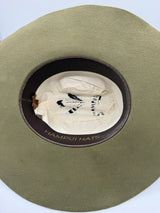 Hampui olive green hat