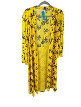 MICHAEL KORS Size L yellow and black Dress