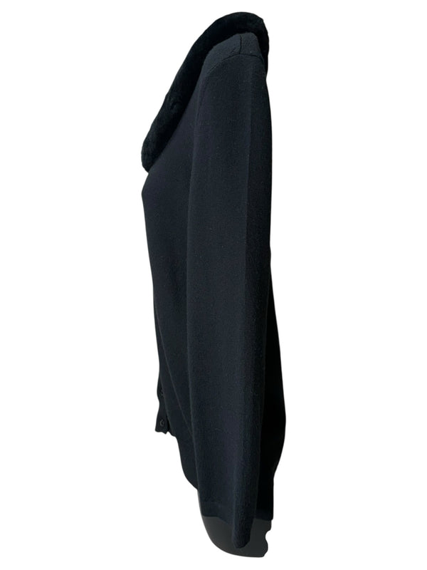 J MCLAUGHLIN Size L/2 Black Sweater