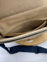 Spartina cream and navy handbags