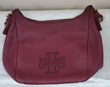TORY BURCH burgandy handbags